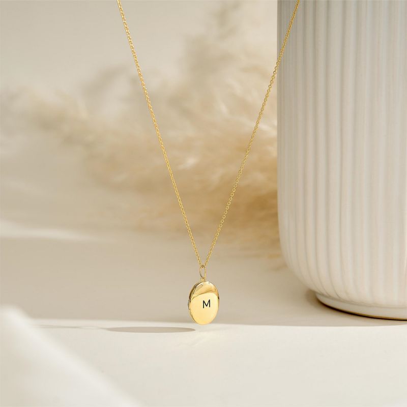 Personalized Stainless Steel Photo Necklace CPN878