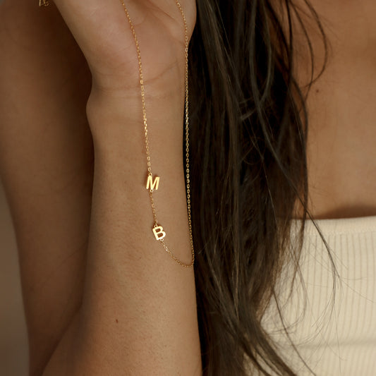 Custom Initials Necklace MN2022