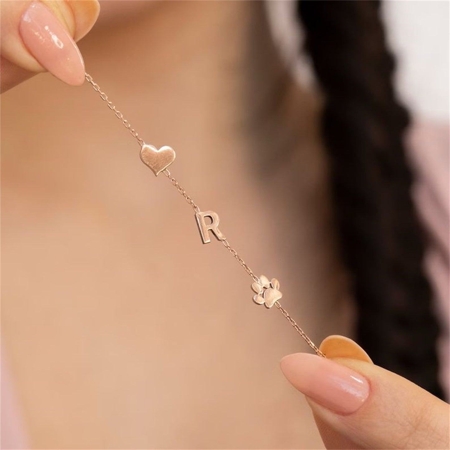 Collier Initiales Personnalisé MN2022