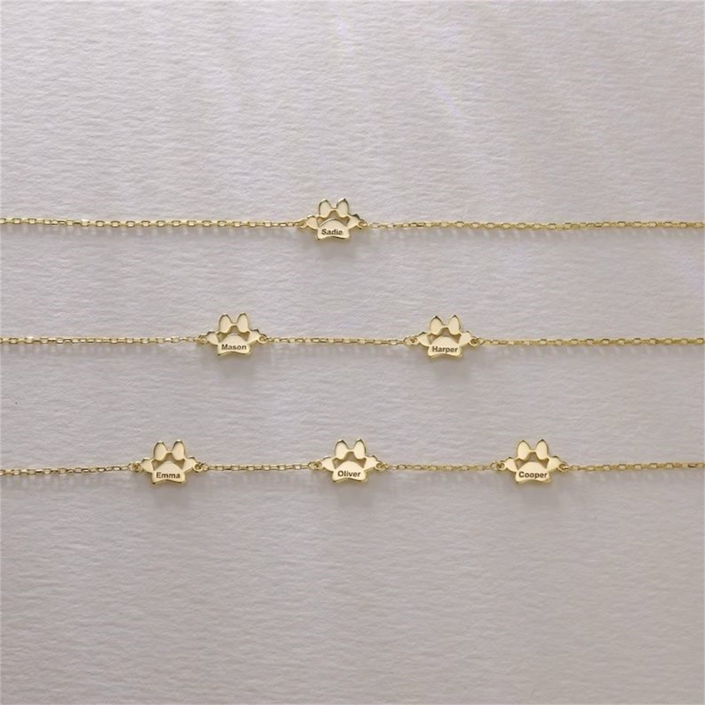 Bracelet Prénom Coeur Gravé DB464
