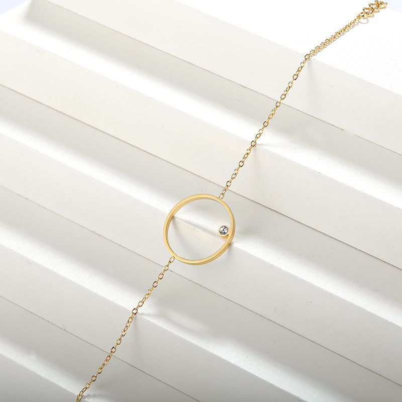 Stainless Steel Circle Bracelet CS-B8575