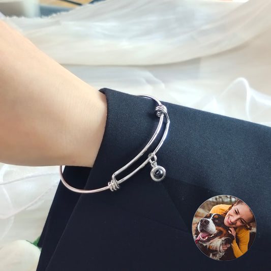 Custom Projection Photo Bracelet SS-B0017