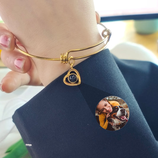 Custom Projection Photo Bracelet SS-B0018