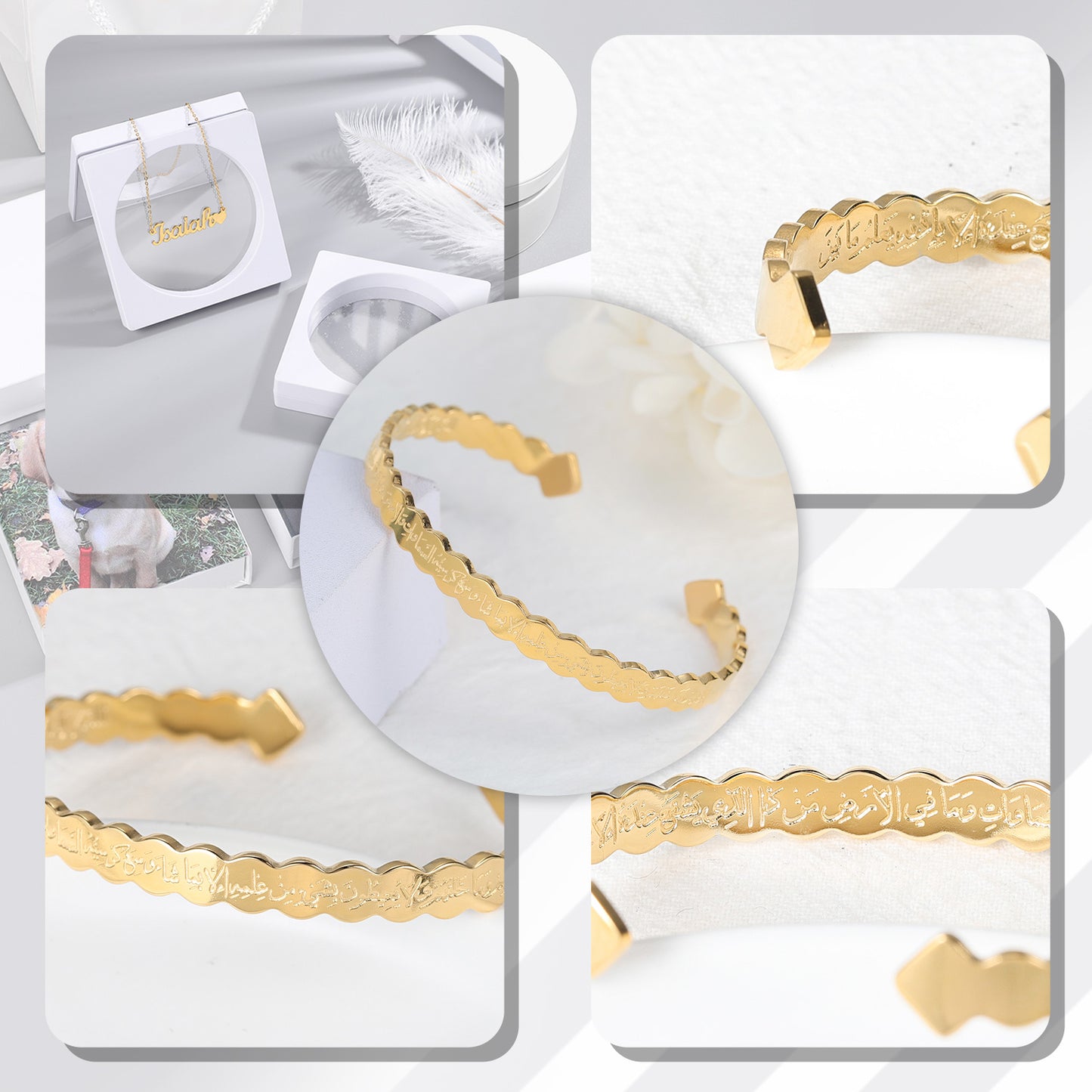 Al KURSI CUFF BRACELET SB259