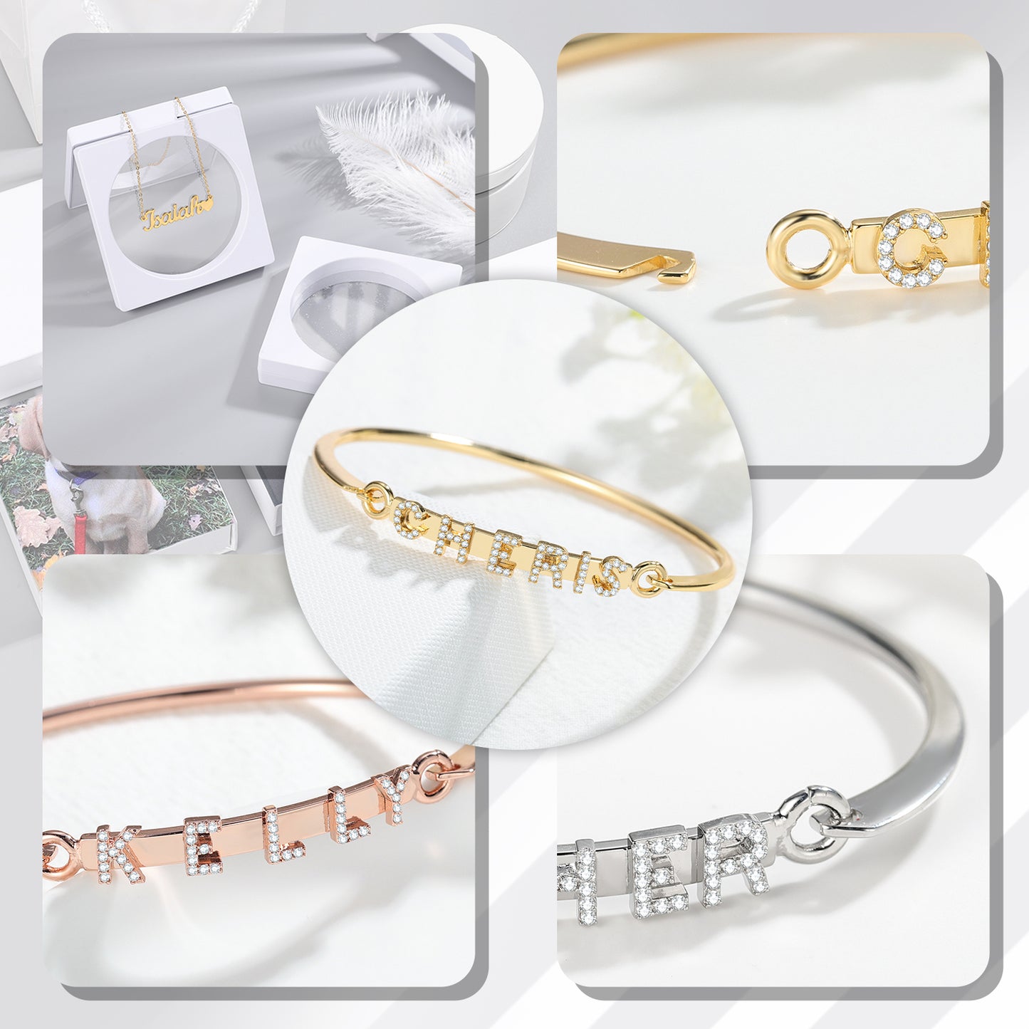 Custom Name Bangle QB212