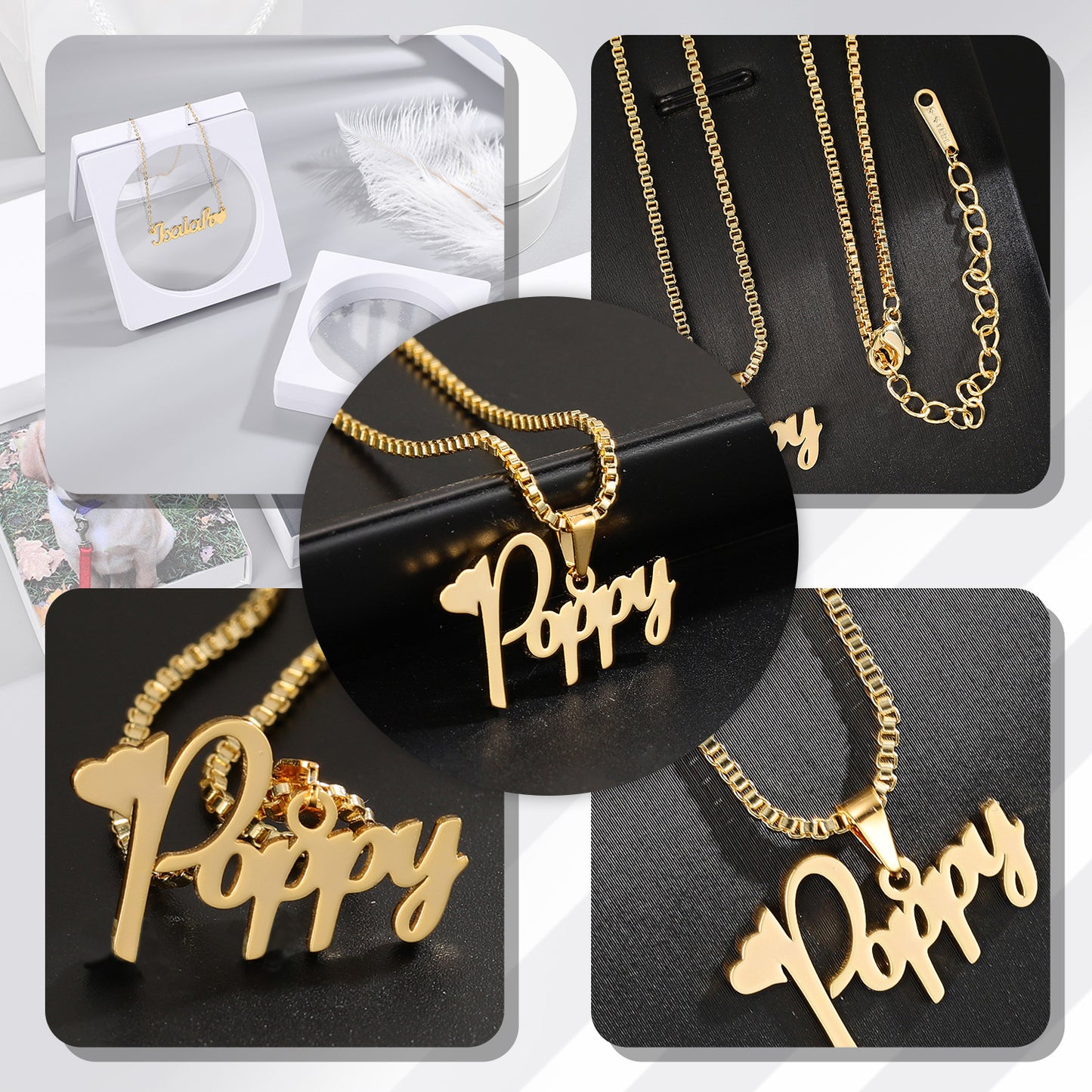 Heart Name Necklace QN229