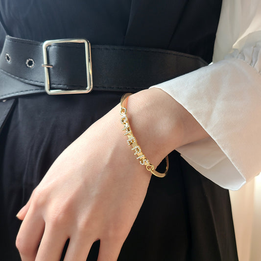 Custom Name Bangle  QB212