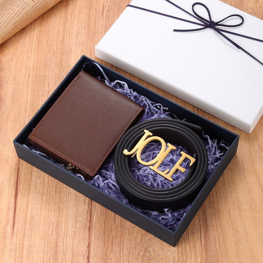 Custom Picture Wallet & Custom Buckle