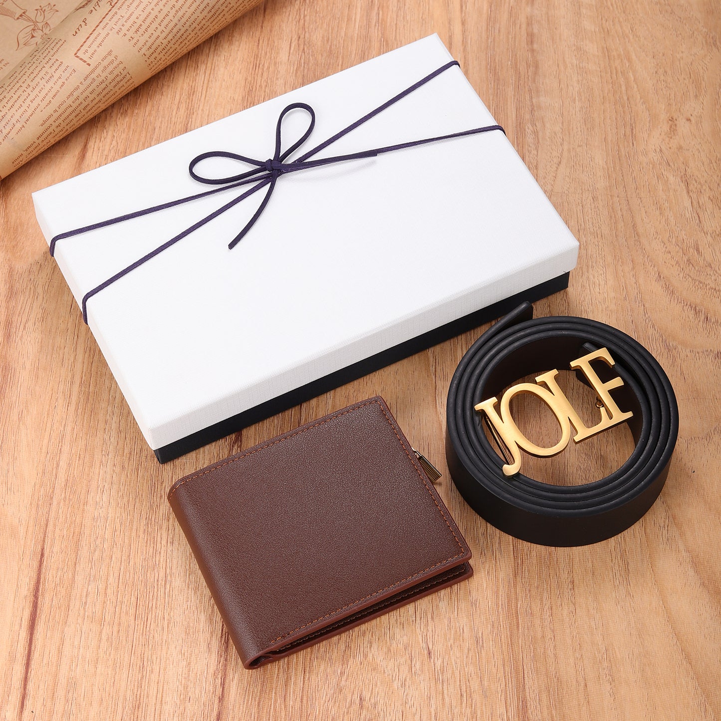 Custom Picture Wallet & Custom Buckle