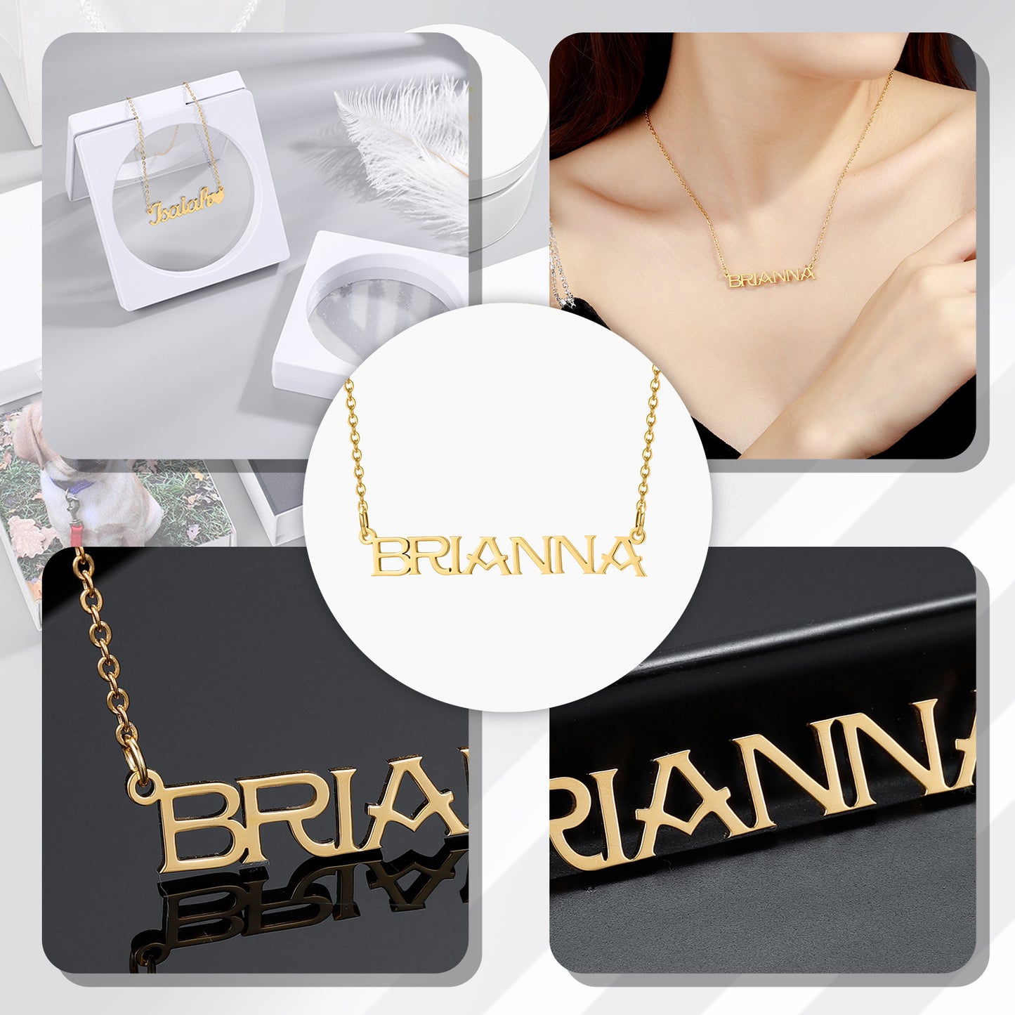Custom Name Necklaces QN484-F71