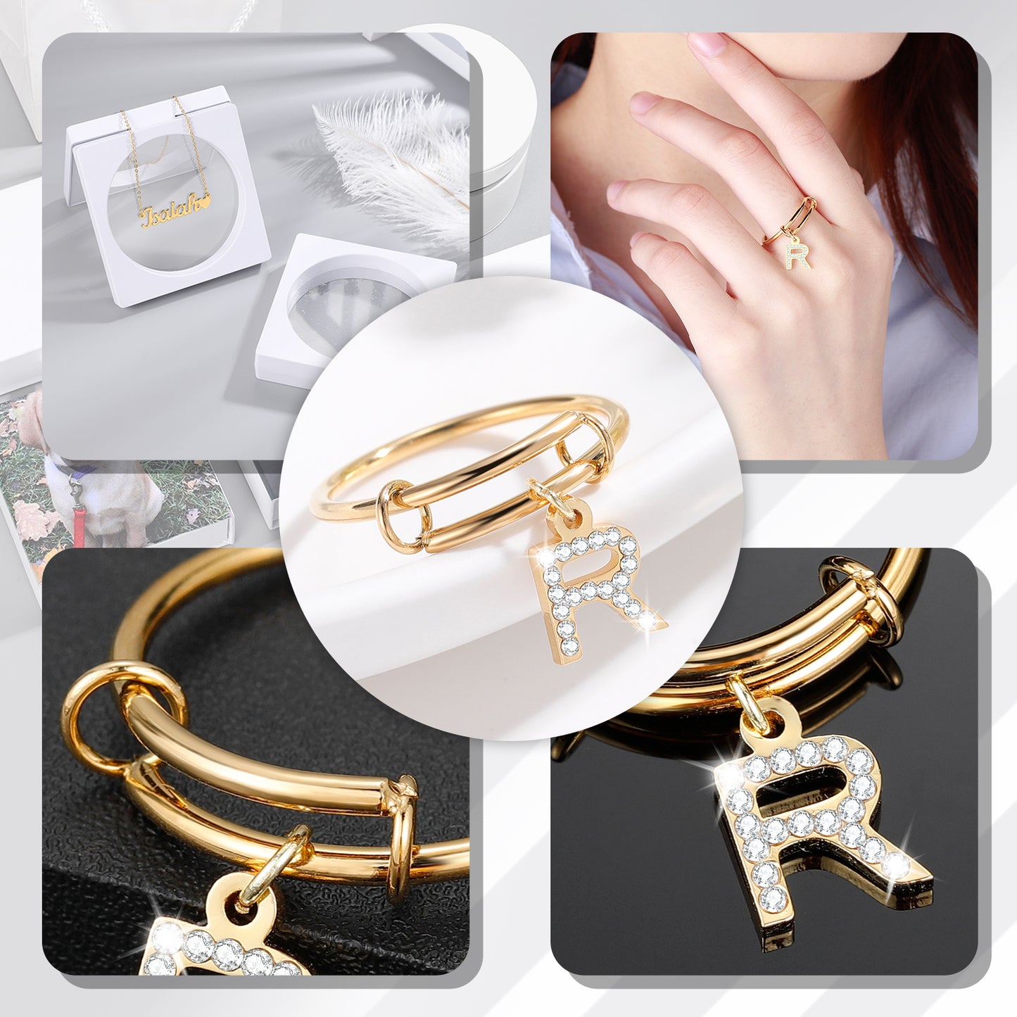 Bague Petite 26 Lettres SR289