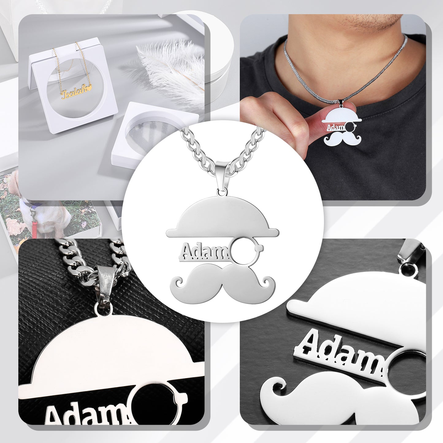Personalized Men Necklacee QN309