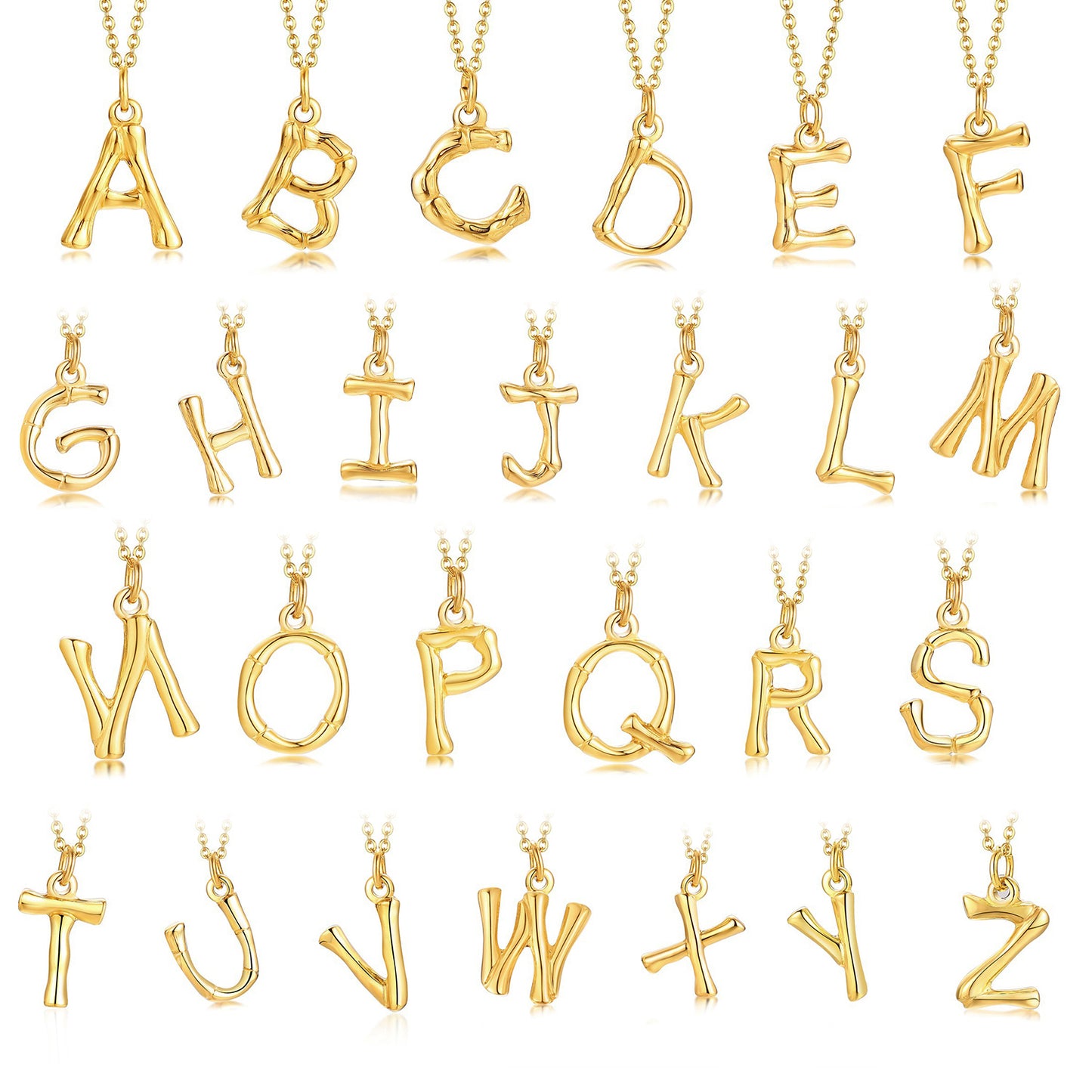 A-Z Pendant Necklace Charm Jewelry SN193