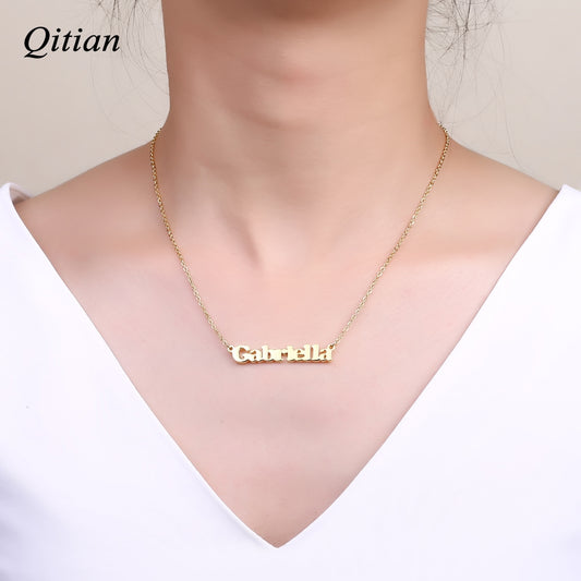 Personalized Babygirl Name Necklaces