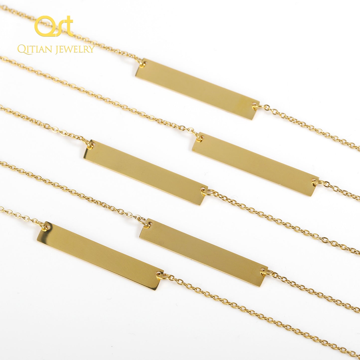 Bar Necklace Engraved