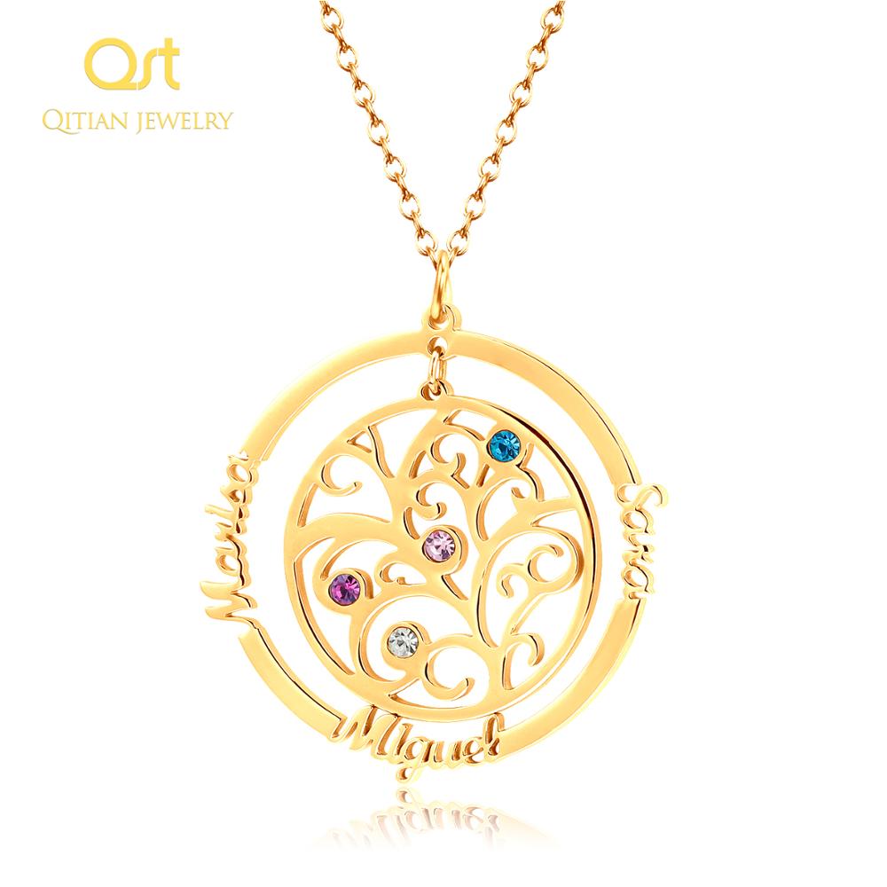 Family Tree Necklace For Women QN0321