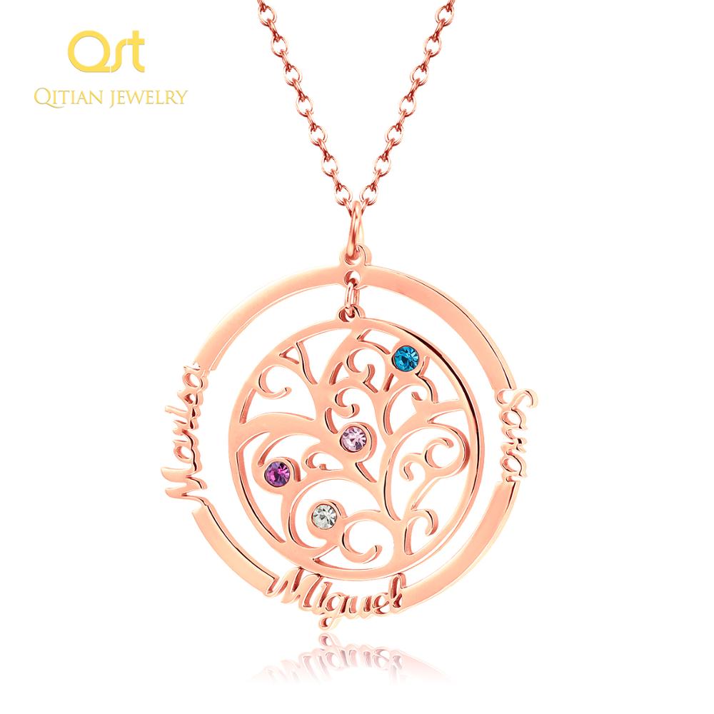 Family Tree Necklace For Women QN0321