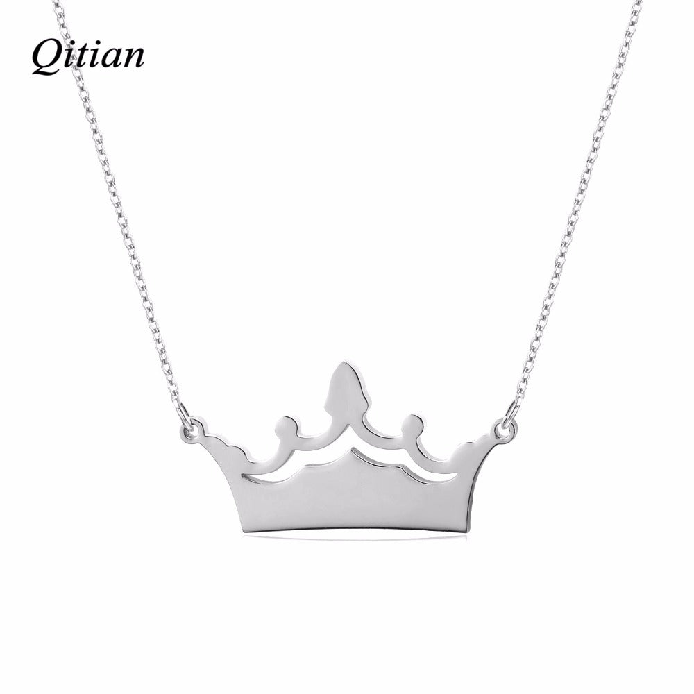 Crown Pendant Necklaces