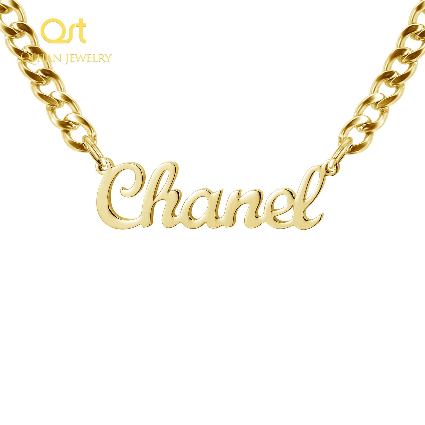 Choker Man Name Necklace