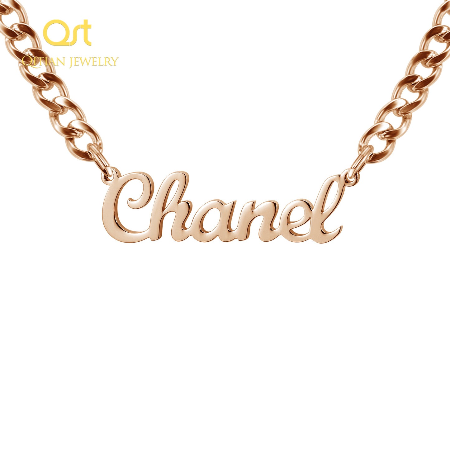 Choker Man Name Necklace