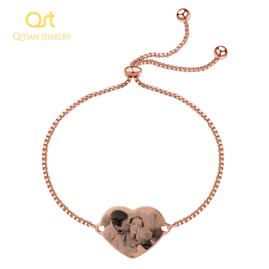 Engrave Name Picture Bracelet