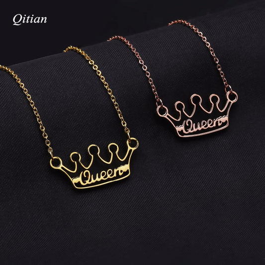 Customize Crown Necklace