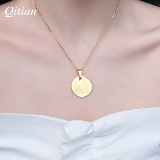 Customized Circle Necklace