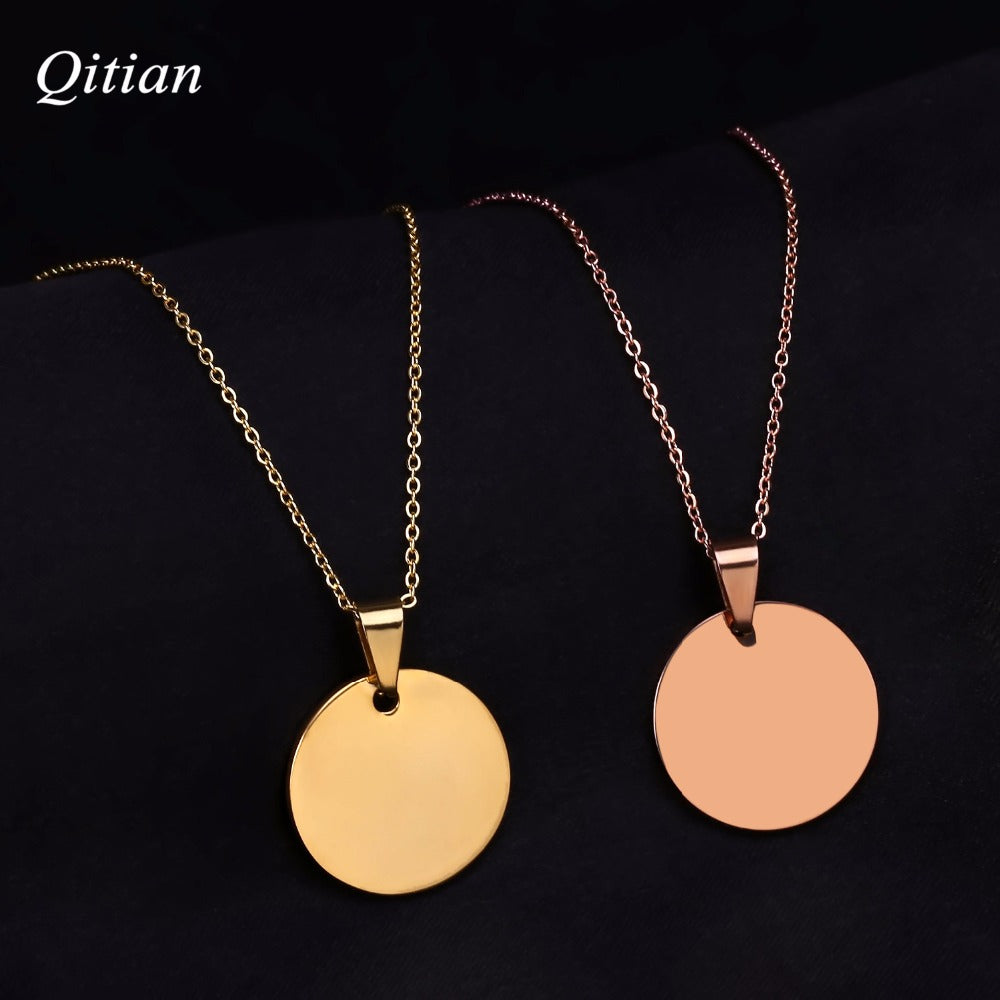 Customized Circle Necklace
