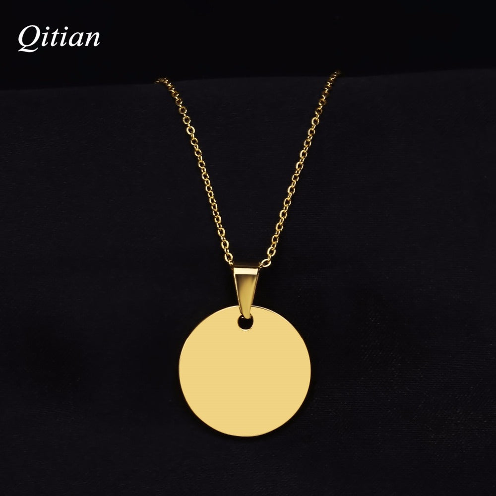 Customized Circle Necklace