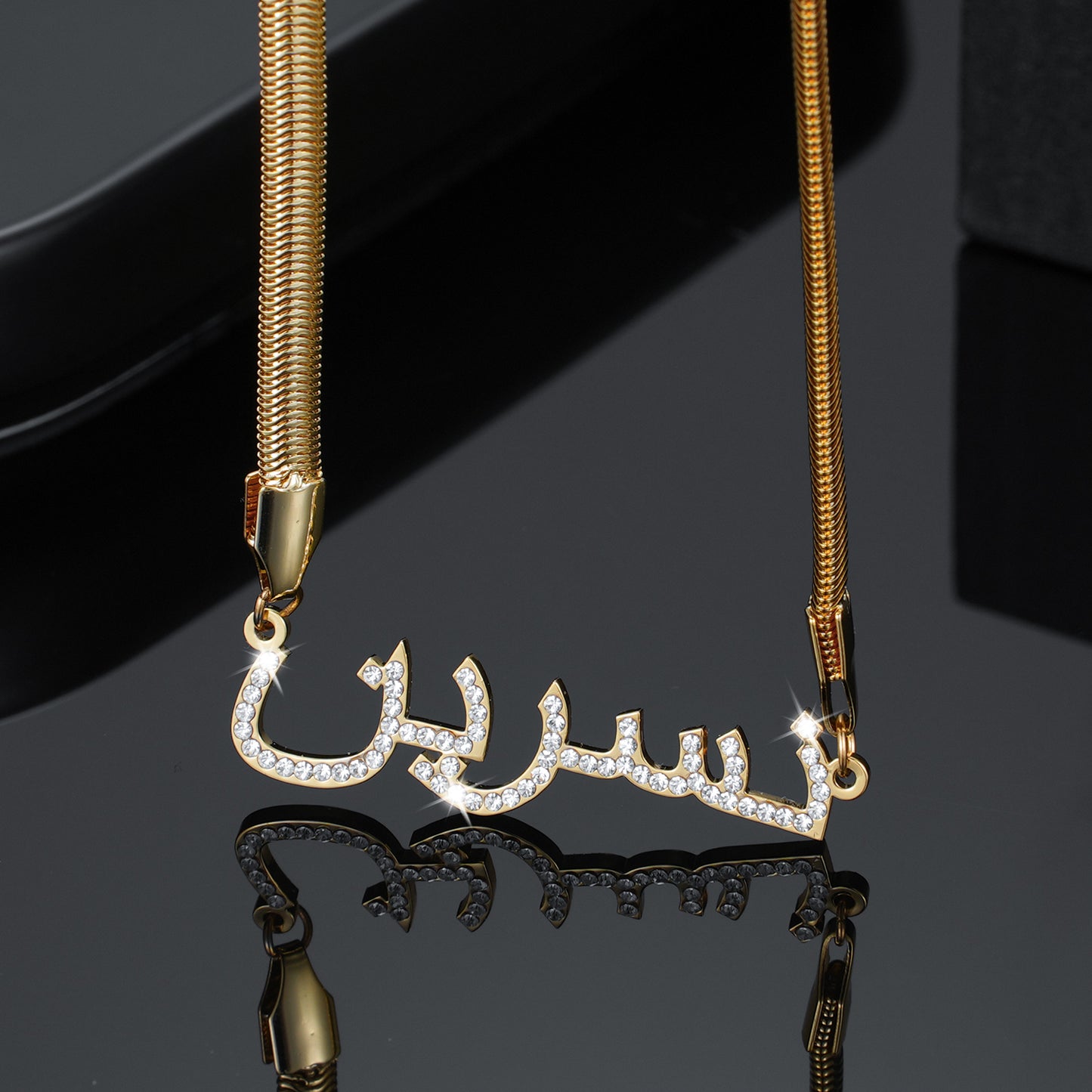 Arabic Diamond Necklace QN703