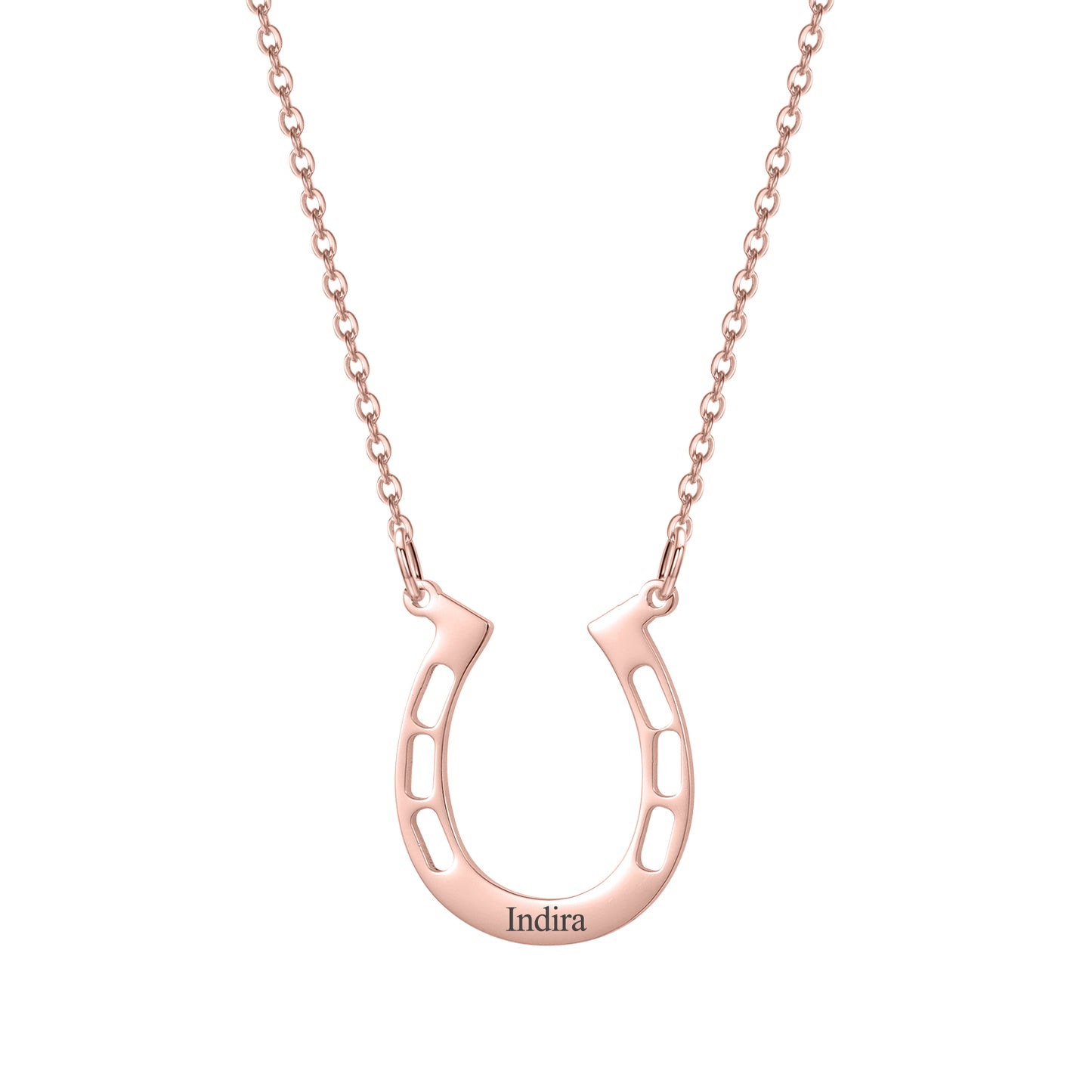 Horseshoe Pendants Name Necklaces MN1842