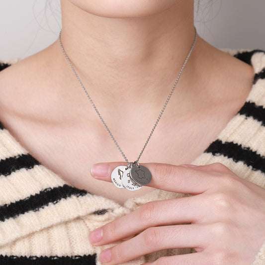 Custom Nameplated Necklaces DN135