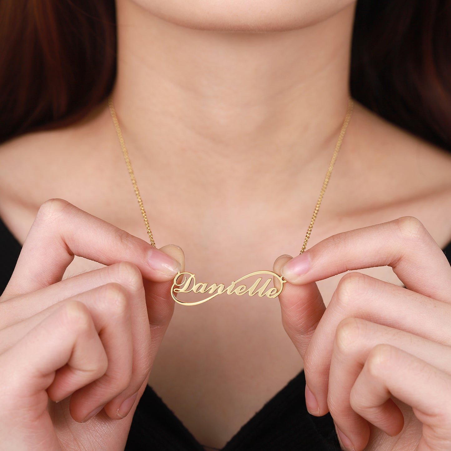 Custom Pendants&Infinity Necklace QN174