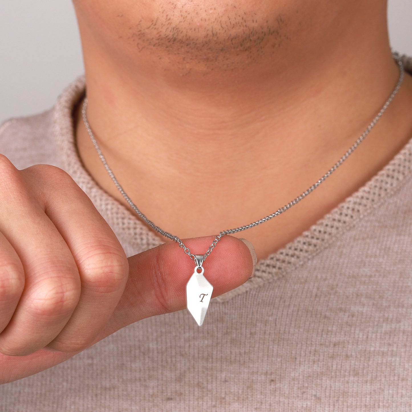2pcs Couple Necklace DN134