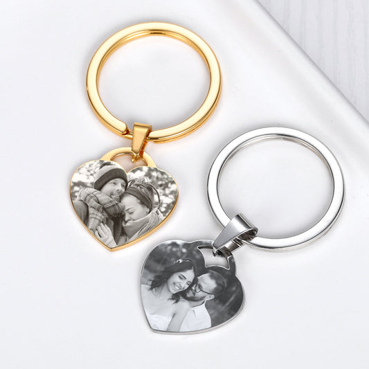 Porte-clés photo personnalisé DK139