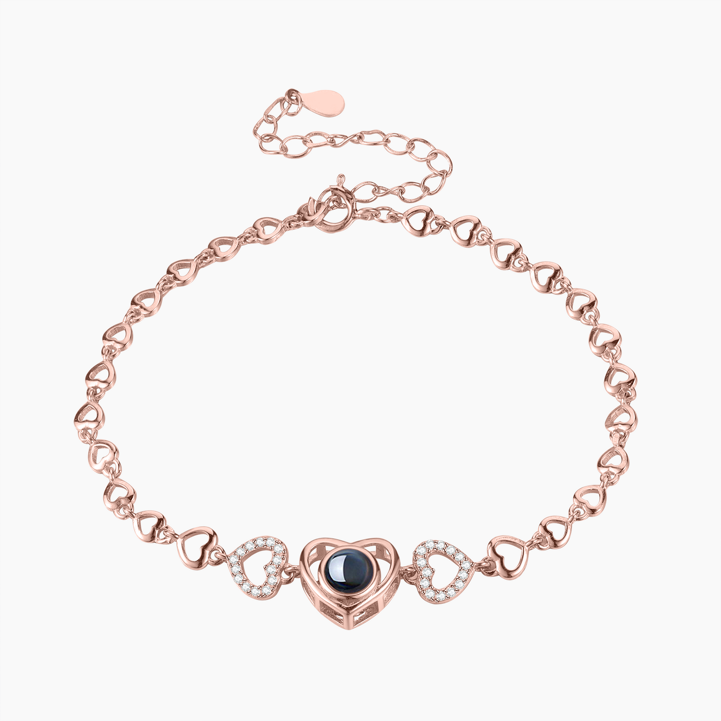 Bracelet Coeur Photo Projection QB751