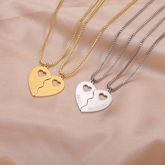 Couple Heart Necklace QN685