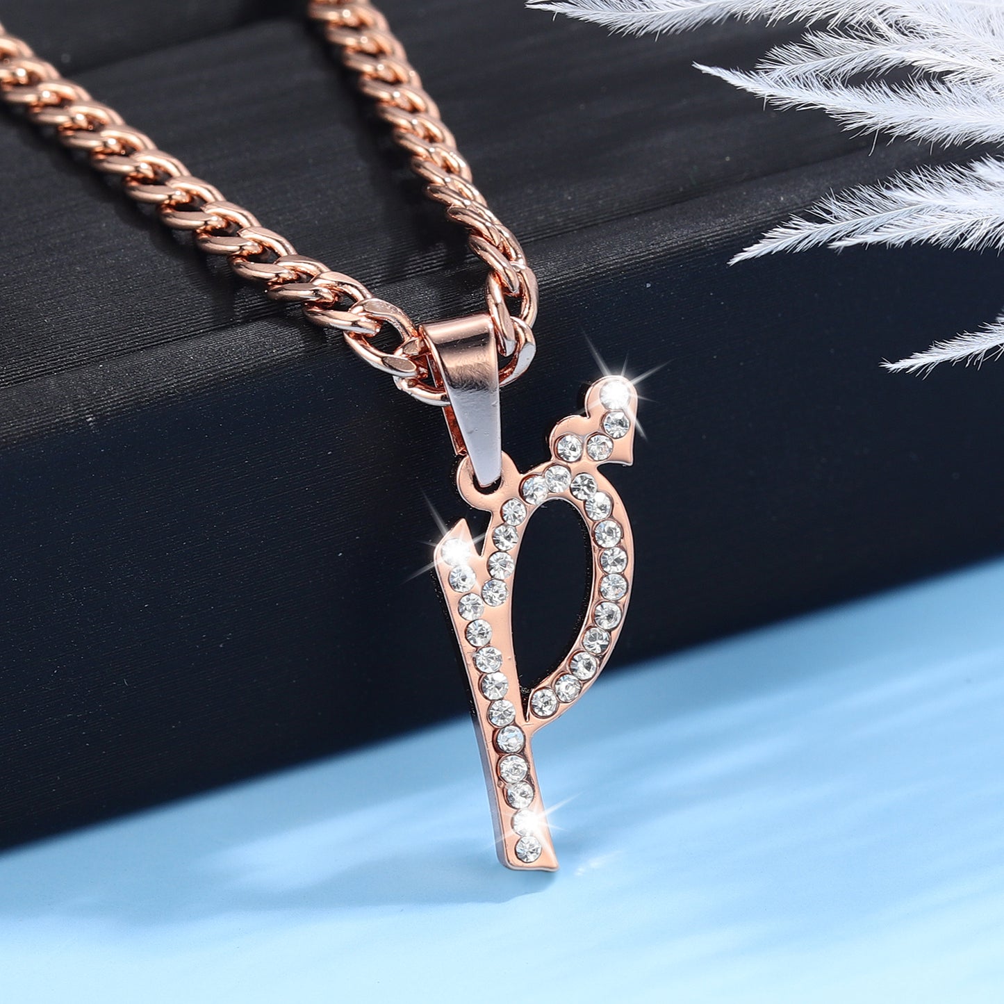 A-Z Crystal Necklace QN185