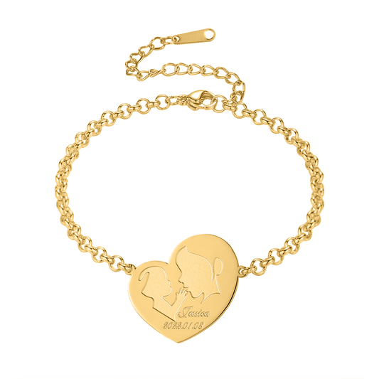 Mom Bracelet With Kids Name QB694