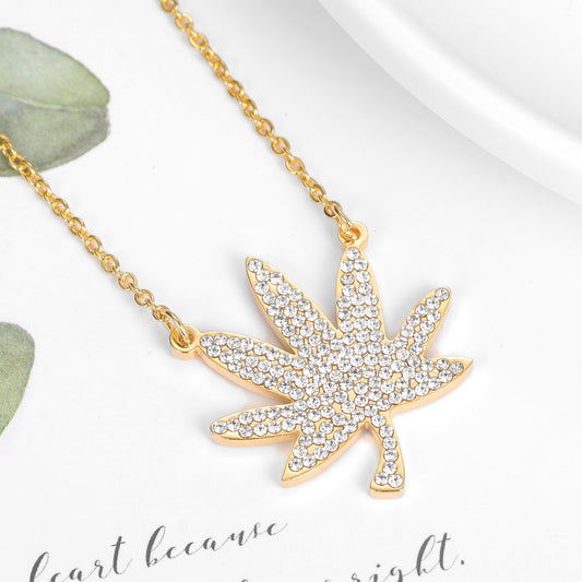 Maple Leaf Personalized  Necklace QN201050