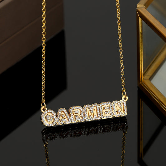 Diamonds Custom Magnetic Necklace QN824