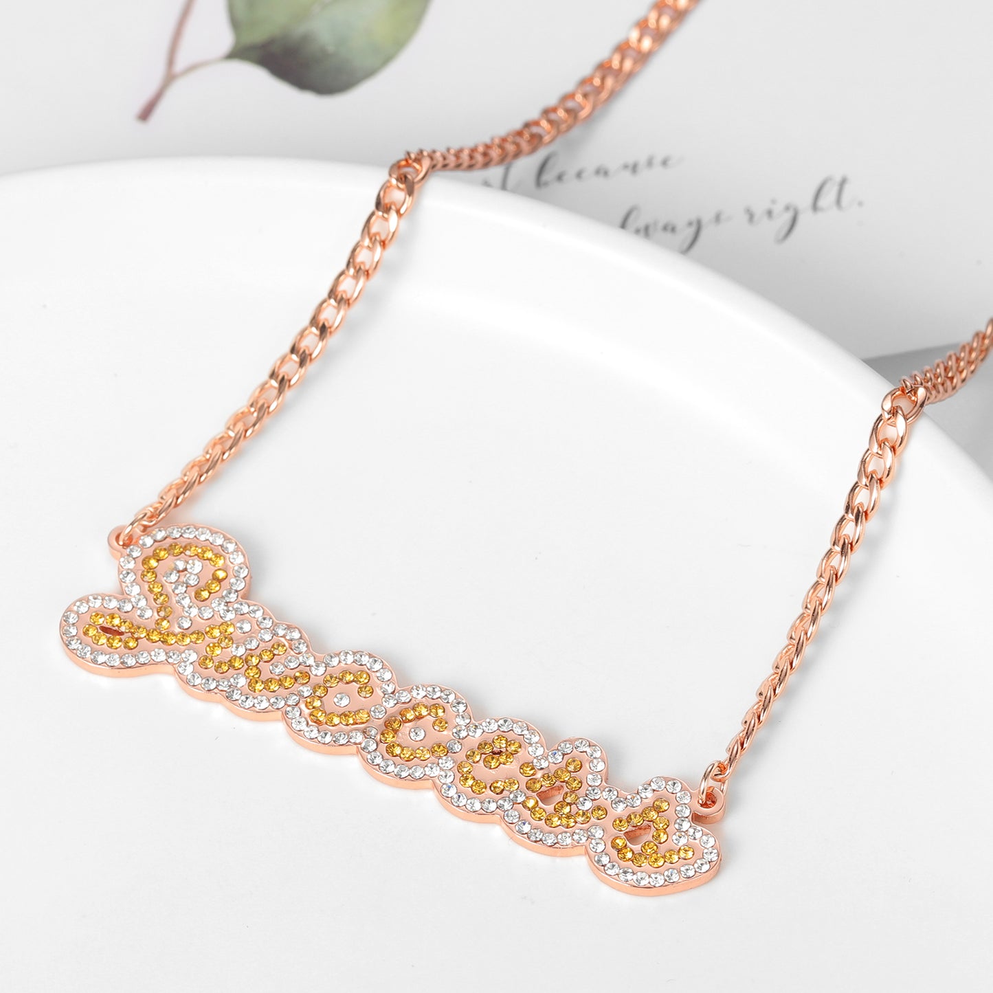 Colliers glacés Bling QN201049