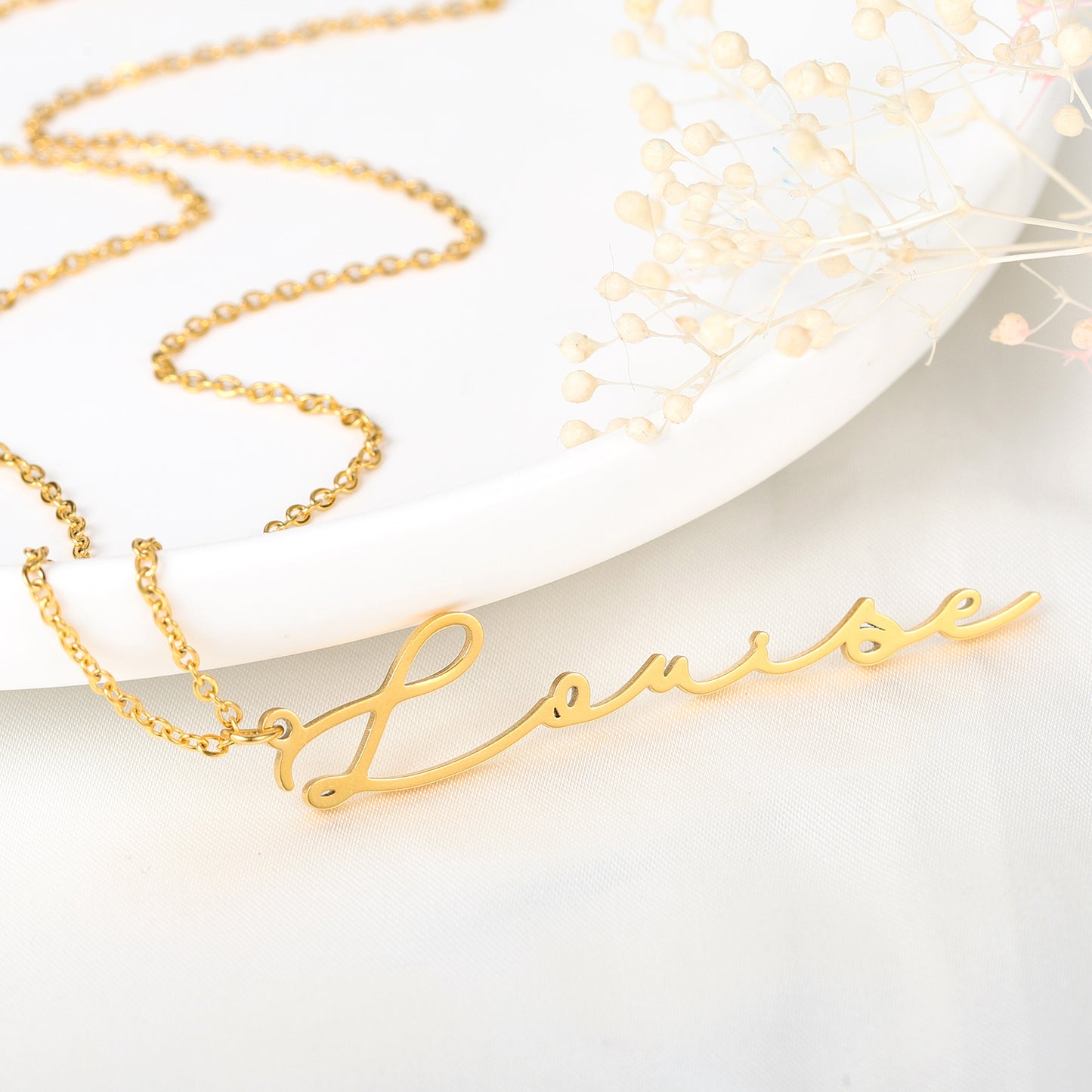 Handwriting Jewelry Pendant QN090