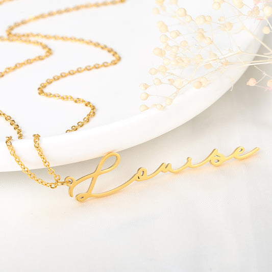 Handwriting Jewelry Pendant QN090