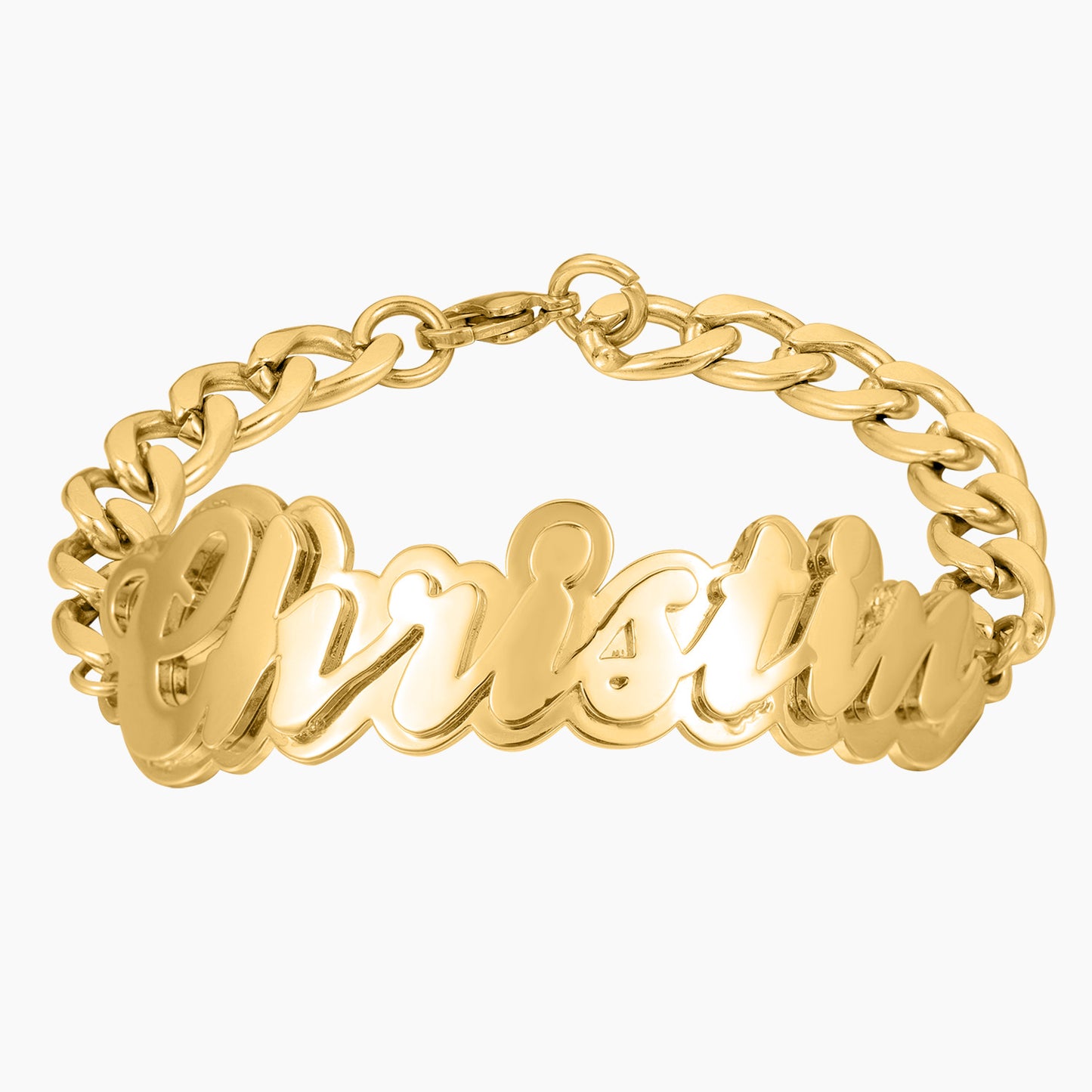 Bracelet Prénom Double Plaqué QB826