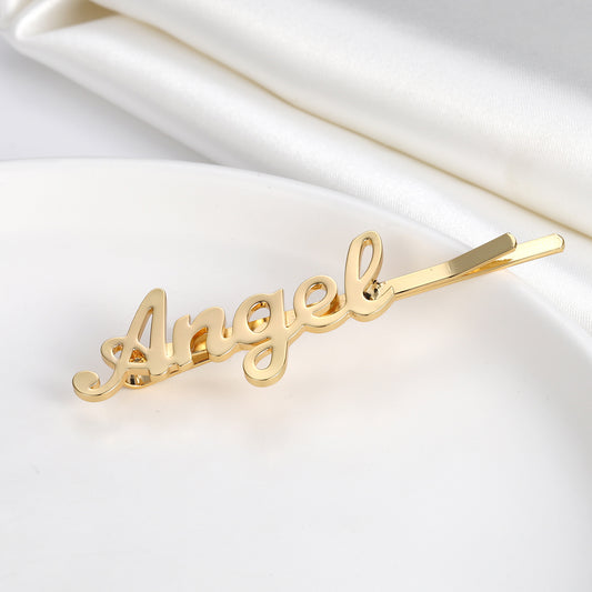 Angel Custom Name Hair Clip QH21101