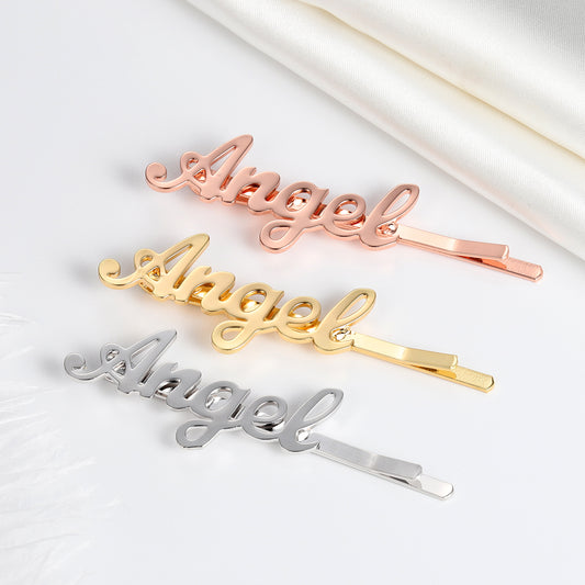 Angel Custom Name Hair Clip QH21101