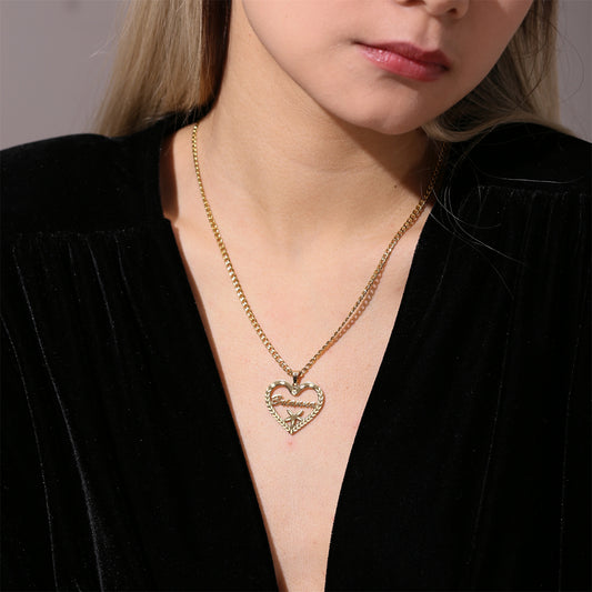 Collier Prénom Coeur QN620