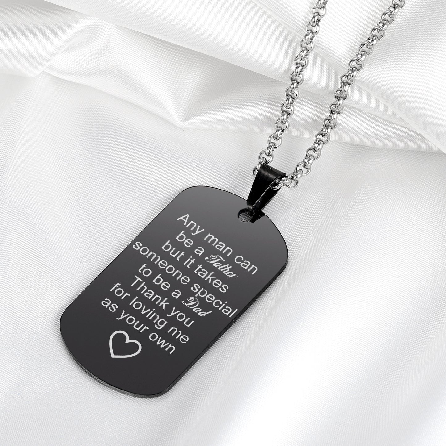 Engraved Necklace For Men HS007