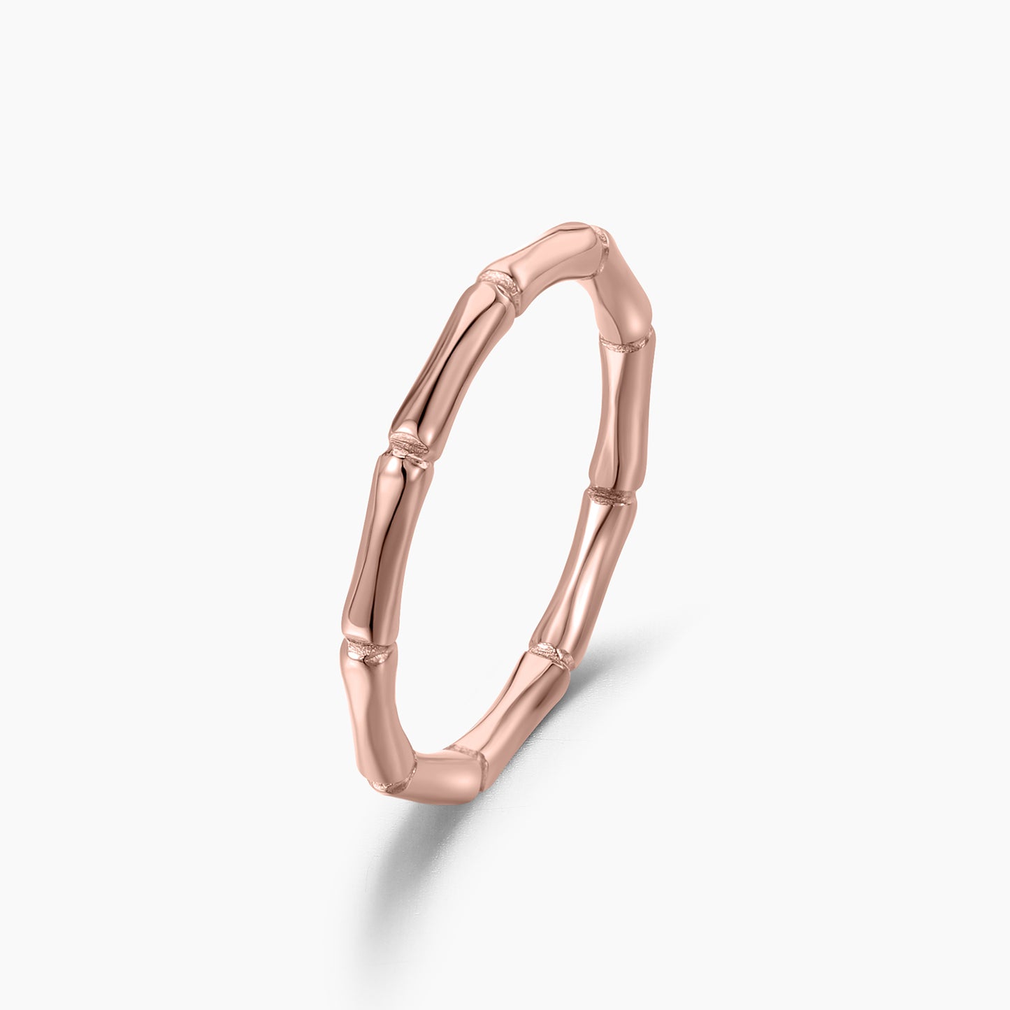Bamboo Pattern Band Bracelet Ring QB812 QR812